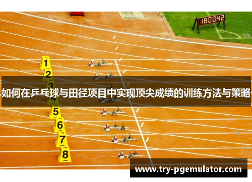 如何在乒乓球与田径项目中实现顶尖成绩的训练方法与策略